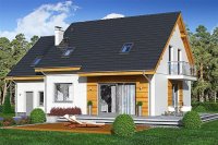 jaskółka 4 z garażem wrl1056